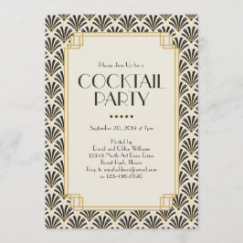 アールデコファンカクテルパーティー3 招待状