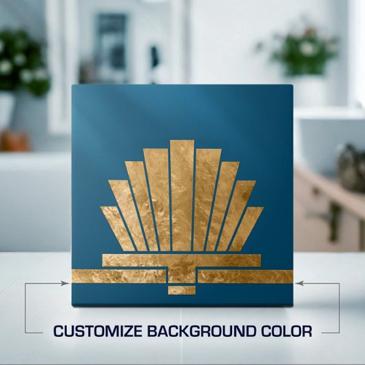 アールデコファンジオメトリ形状 – 背景の変更 タイル