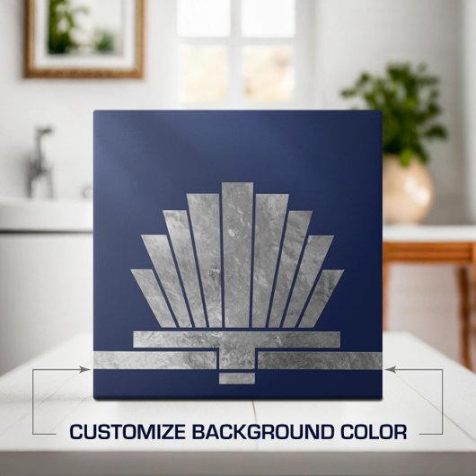 アールデコファンジオメトリ形状 – 背景の変更 タイル