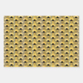 アールデコファンスタイル包装紙 ラッピングペーパーシート (正面3)