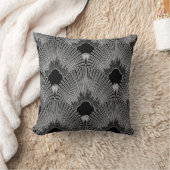 アールデコファンデザインデコールピロー クッション (ブランケット)