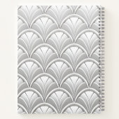 アールデコファンパターン ノートブック (裏面)