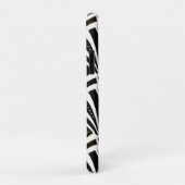 アールデコファンパターン – 白黒 Case-Mate iPhoneケース (裏面/右)