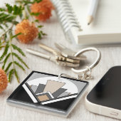 アールデコファン式 キーホルダー (正面右)