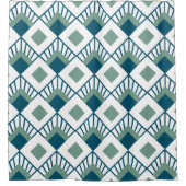 アールデコファン  シャワーカーテン (正面)