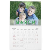 アールデコフォント | 2026写真 カレンダー (3月 2026)