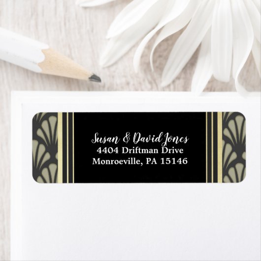 アールデコフォーマル20代ヴィンテージグレーシック ラベル (インサイチュ)