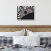 アールデコフラクタル キャンバスプリント (インサイチュ (寝室))