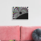 アールデコフラクタル キャンバスプリント (インサイチュ (リビング))