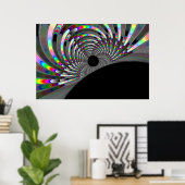 アールデコフラクタル ポスター (ホームオフィス)