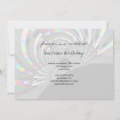 アールデコフラクタル 招待状 (裏面)