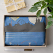 アールデコフラッパー踊りバーシーン1920のギャツビー 薄葉紙 (ギフト)