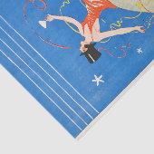 アールデコフラッパー踊りバーシーン1920のギャツビー 薄葉紙 (詳細)