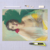 アールデコフラッパー踊りバーシーン1920のギャツビー 薄葉紙 (クラフト)