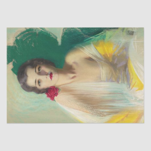 アールデコフラッパー踊りバーシーン1920のギャツビー 薄葉紙 (正面)