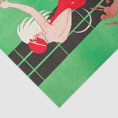 アールデコフラッパー踊りバーシーン1920のギャツビー 薄葉紙 (詳細)