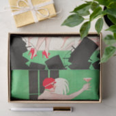 アールデコフラッパー踊りバーシーン1920のギャツビー 薄葉紙 (ギフト)