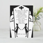 アールデコフラッパ 招待状 (スタンド正面)