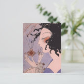 アールデコフランスのパルフム広告はがき ポストカード (スタンド正面)