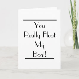 アールデコフロートマイボートカード カード