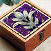 アールデコフローラウォールデコールアールヌーボー タイル