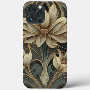 アールデコフローラデザイン#2 iPhone / iPadケース 13 Pro Maxケース