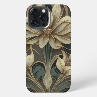 アールデコフローラデザイン#2 iPhone / iPadケース 13 Pro Maxケース