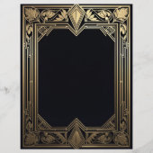 アールデコフローラフレーム レターヘッド (正面)