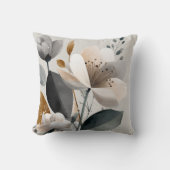 アールデコフローラルパターン1装飾用クッション クッション (正面)