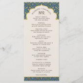 アールデコフローラロータスインディアン&ヒンドー結婚ズ プログラム (正面)