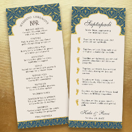 アールデコフローラロータスインディアン&ヒンドー結婚ズ プログラム