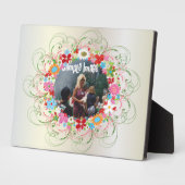 アールデコフローラ画板 フォトプラーク (側面)