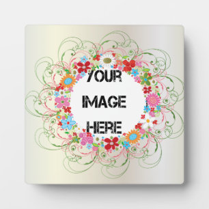 アールデコフローラ画板 フォトプラーク