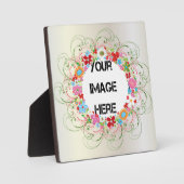 アールデコフローラ画板 フォトプラーク (正面)