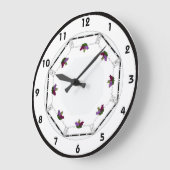 アールデコブドウ ラージ壁時計 (傾斜)