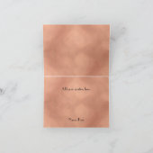 アールデコブラックおよびバラ金ゴールドルックサンキューカード サンキューカード (内部)