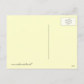 アールデコブラックと金ゴールド年賀状 シーズンポストカード (裏面)