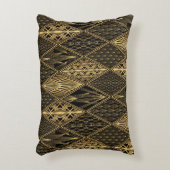 アールデコブラック金ゴールド アクセントクッション (正面(垂直))