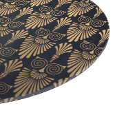 アールデコブラック金ゴールド:レトロ。 カッティングボード (角)