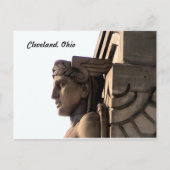 アールデコブリッジガーディアン(クリーブランド)ポストカード ポストカード (正面)