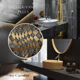 アールデコブロンズブラック セラミックノブ