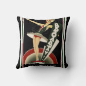 アールデコブロードウェイニューヨークピロー クッション (裏面)