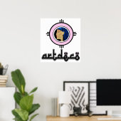 アールデコプリント ポスター (ホームオフィス)