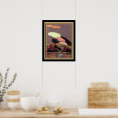 アールデコプリントby A. M. Hopfmuller 16 x 20 ポスター (キッチン)