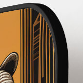 アールデコベーパーソナライズされたピックボールパドル ピックルボールラケット (左詳細)