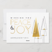 アールデコホリデーツリー シーズンカード (裏面)