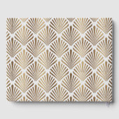 アールデコホワイトギャツビー1920年代スタイル結婚ズ ゲストブック (裏面)