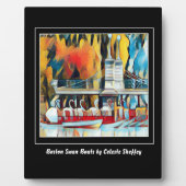 アールデコボストンスワンボーツプラーク フォトプラーク (正面)