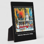 アールデコボストンスワンボーツプラーク フォトプラーク (側面)