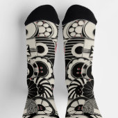 アールデコボタンソックス ソックス (上部)